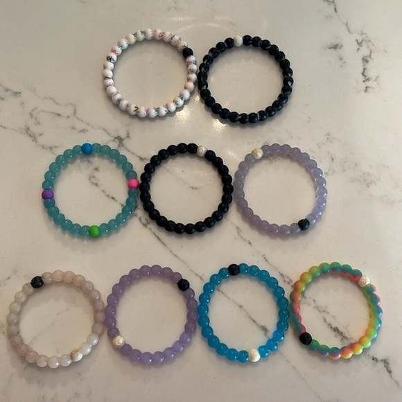8 Lokai Bracelets and 1 “extra” - Picture 1 of 8